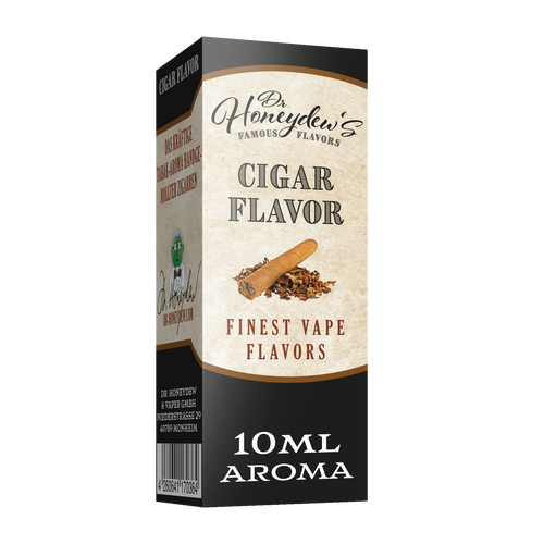 Ein kräftiges Tabak-Aroma von handgerollter Zigarren - 10ml Aroma Dr. Honeydew