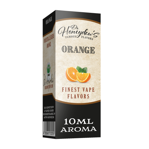Dr. Honeydews Orange - Das Aroma von süßen und fruchtigen Orangen - 10 ml Aroma Orange