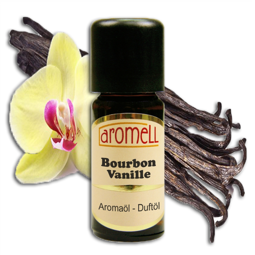aromell Bourbon Vanille - Duftoel (Aromaöl) für Duftlampen, Duftkerzen und mehr