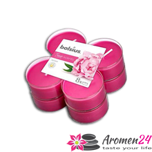 Lade das Bild in den Galerie-Viewer, Teelichter True Scents - Clear Cup MAXI 8 Stk. in 6 Düften 8h / 60mm