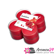 Lade das Bild in den Galerie-Viewer, Teelichter True Scents - Clear Cup MAXI 8 Stk. in 6 Düften 8h / 60mm