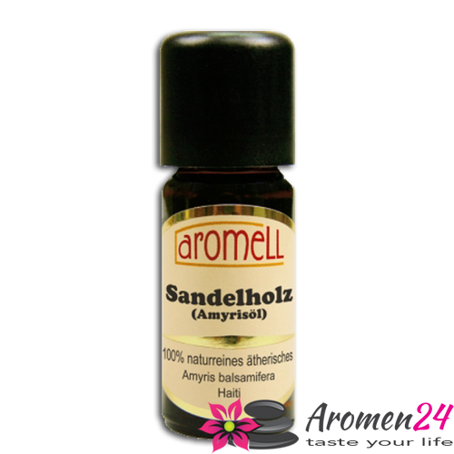 Ätherisches Sandelholzoel - 100% naturreines Sandelholzoel für Aromatherapie, Massagen, Hautcremes und Lotions