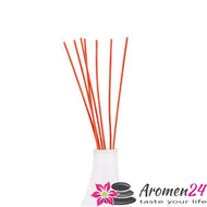 Rattan Sticks in Orange für Raumdüfte. 7 neue Rattan Sticks in Orange in 26cm und 33cm Länge