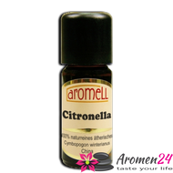 Ätherisches Citronella-Öl vielseitig einsetzbar bei der Aromatherapie, in Duftlampen oder auch für Speisen zum würzen geeignet