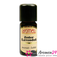 10ml Duftöl (Duftaromaöl) Zeder-Lavendel - Eine perfekte Kombination zweier Duftaromen, das blumig-frische Aroma von Lavendel kombiniert mit der holzig-würzigen Note des Zedernholz. 